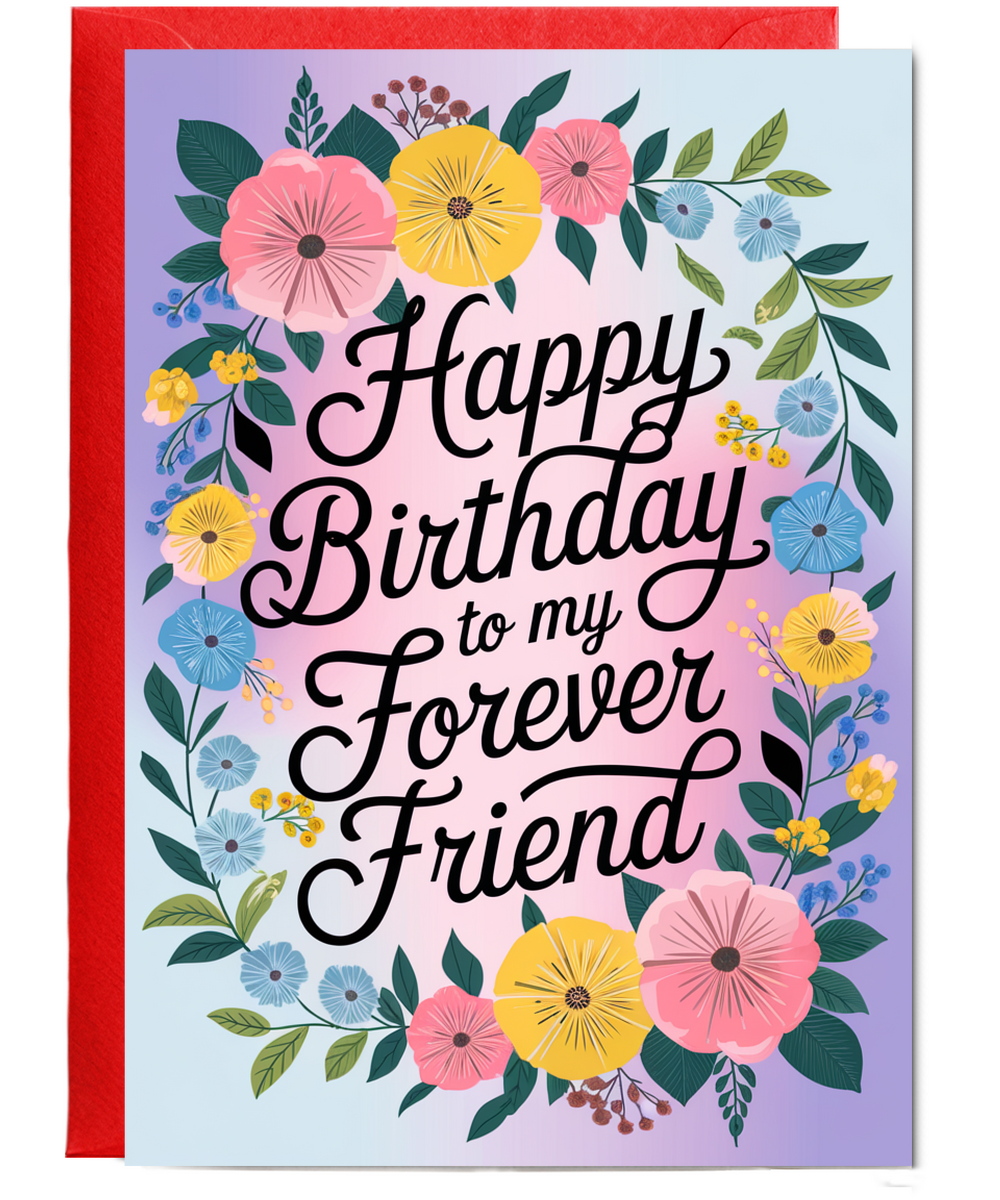 Happy Birthday to My Forever Friend