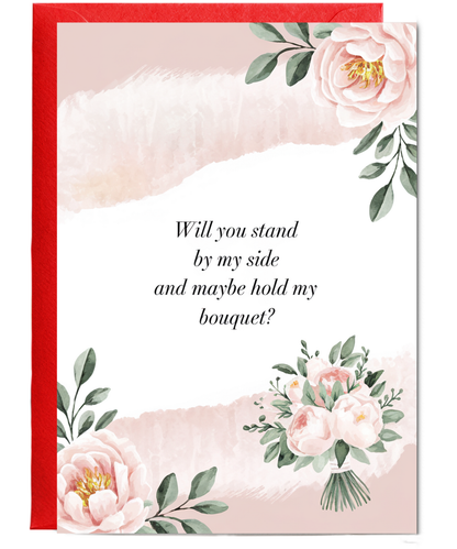maid of honour will you stand by me