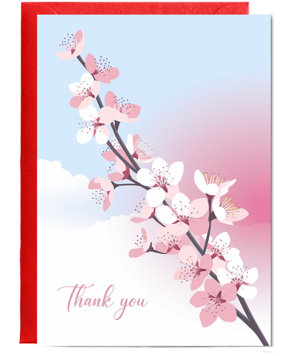 Thank You - Spring Blossom Branch