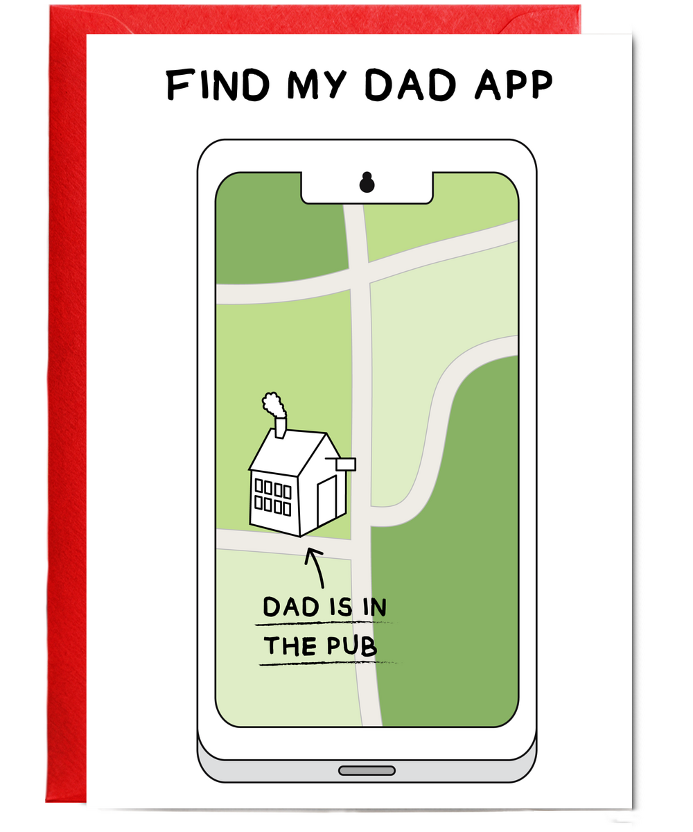 Father's Day Find my Dad App