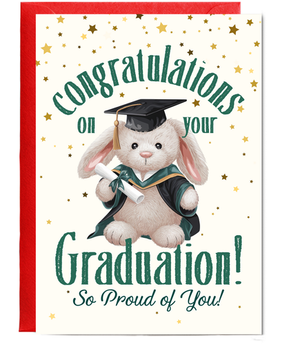Congratulations on Your Graduation Bunny