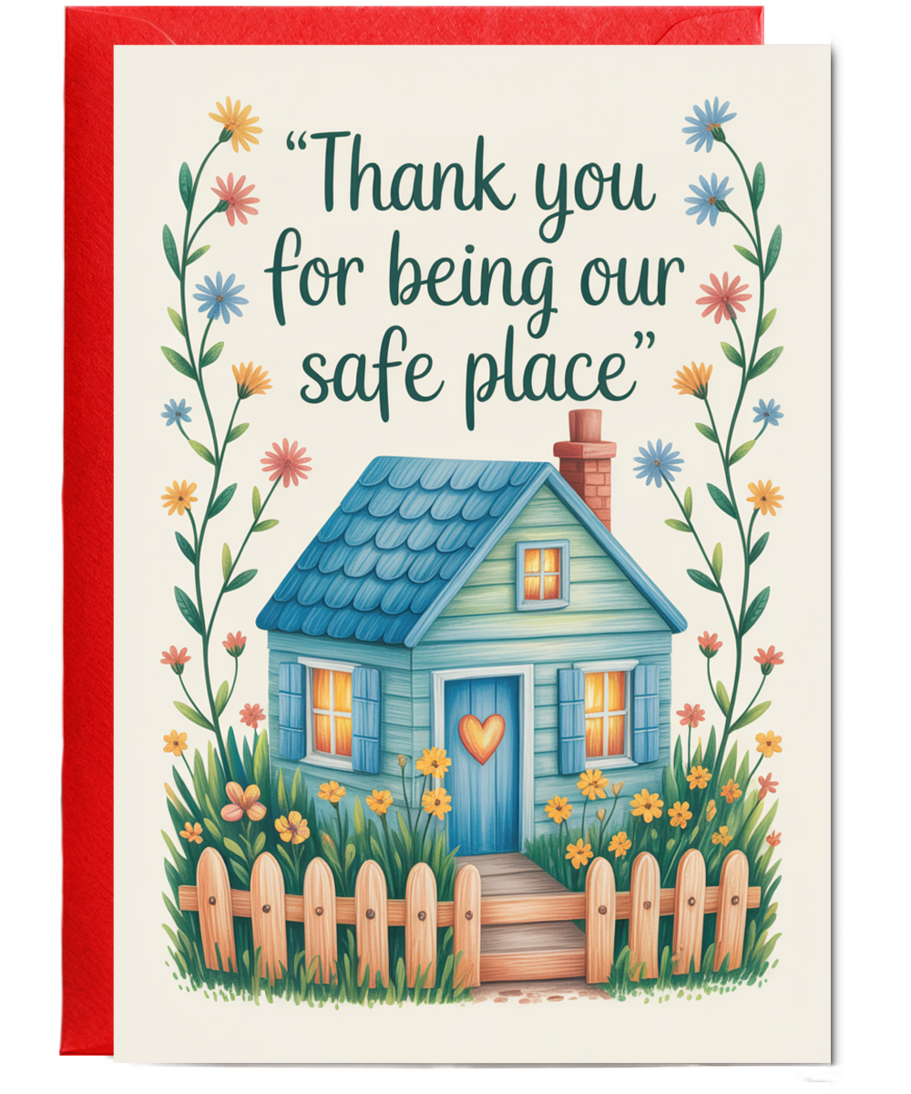 Thank you for being our safe place