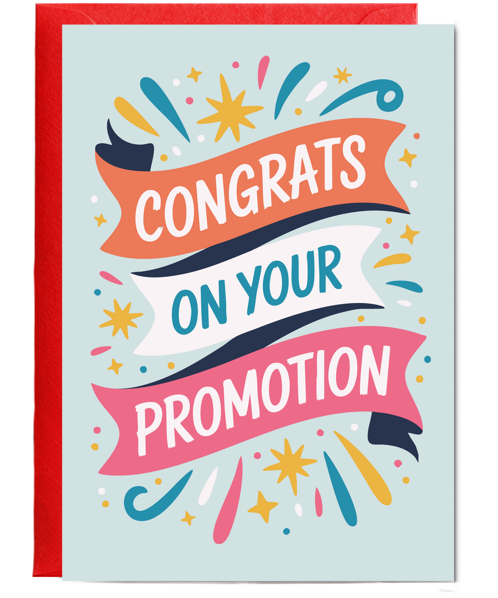 Congrats on your promotion