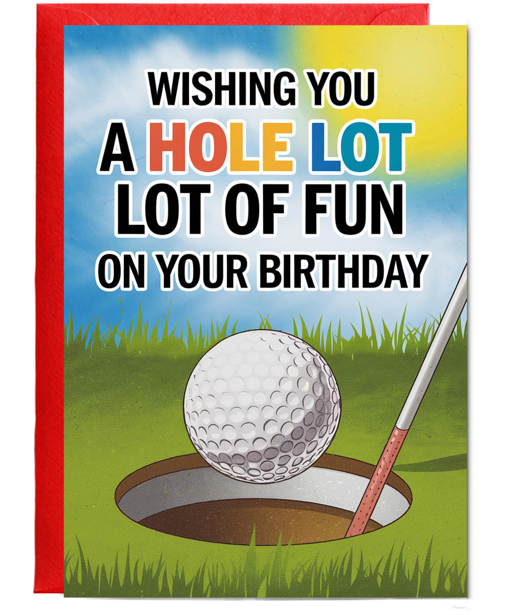 Wishing You a Hole Lot of Fun on Your Birthday