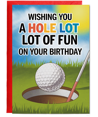 Wishing You a Hole Lot of Fun on Your Birthday