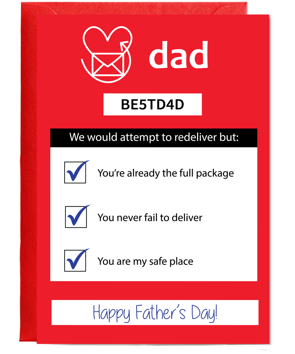 Fathers day Dad missed delivery