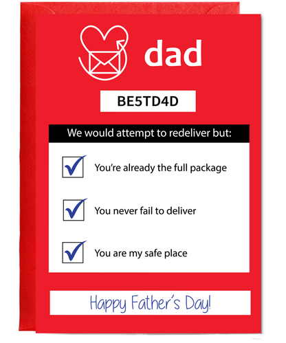 Fathers day Dad missed delivery