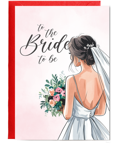 To the Bride to be in Watercolour