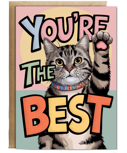 You're the Best - Cat Giving a High Five