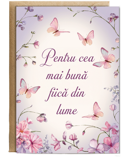 Pentru cea mai bună fiică din lume to the best daughter