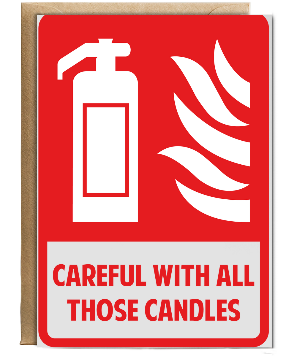 Careful With All Those Candles Age Joke