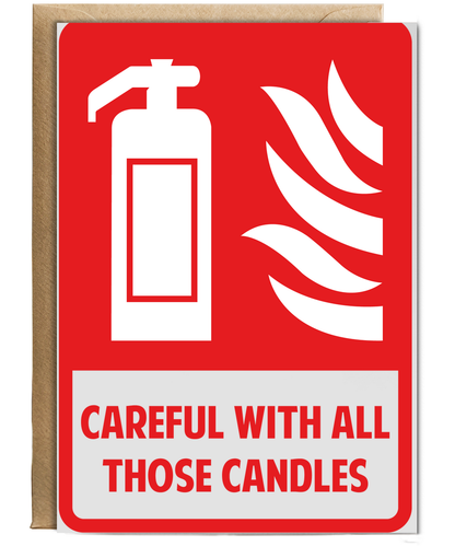 Careful With All Those Candles Age Joke