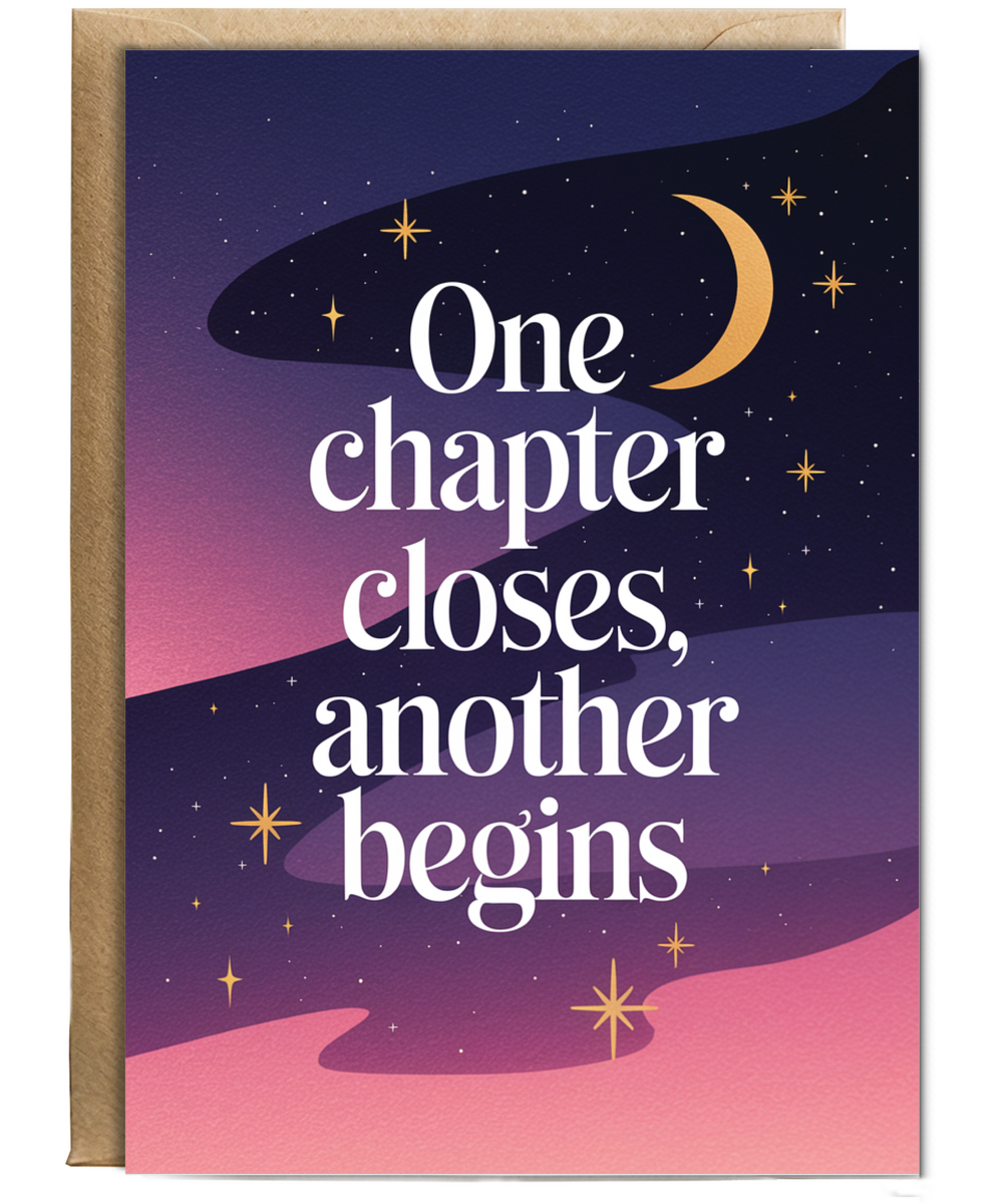 Divorce one chapter closes another one begins