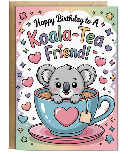 Happy Birthday to a Koala-tea friend