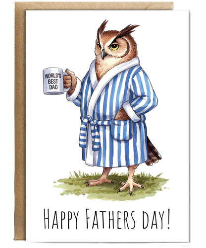 Fathers day owl