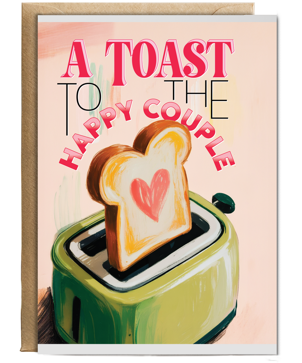 A Toast to the happy couple