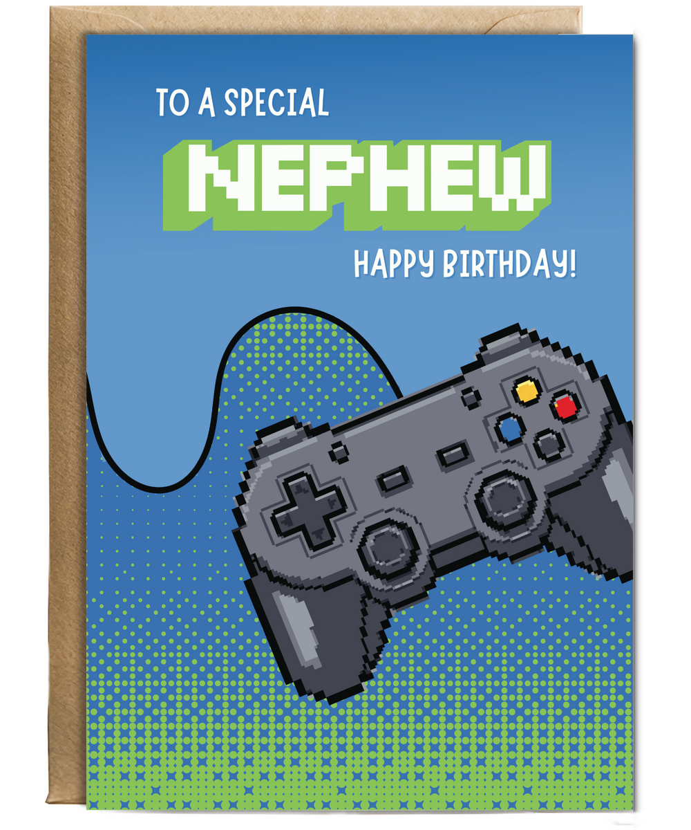 To a Special Nephew, Happy Birthday gaming
