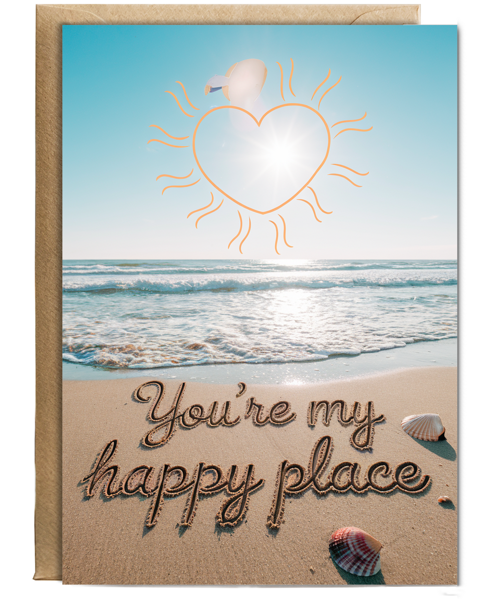 You’re my happy place Greeting Card