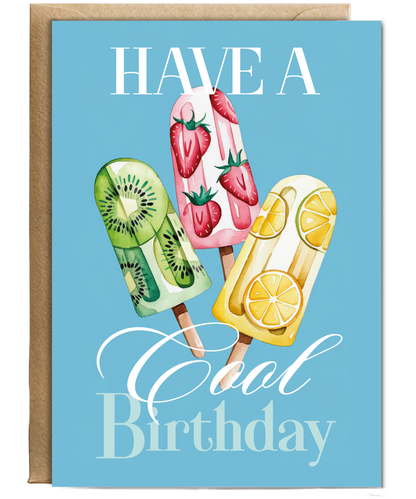 Have a Cool Birthday with Ice Lollies