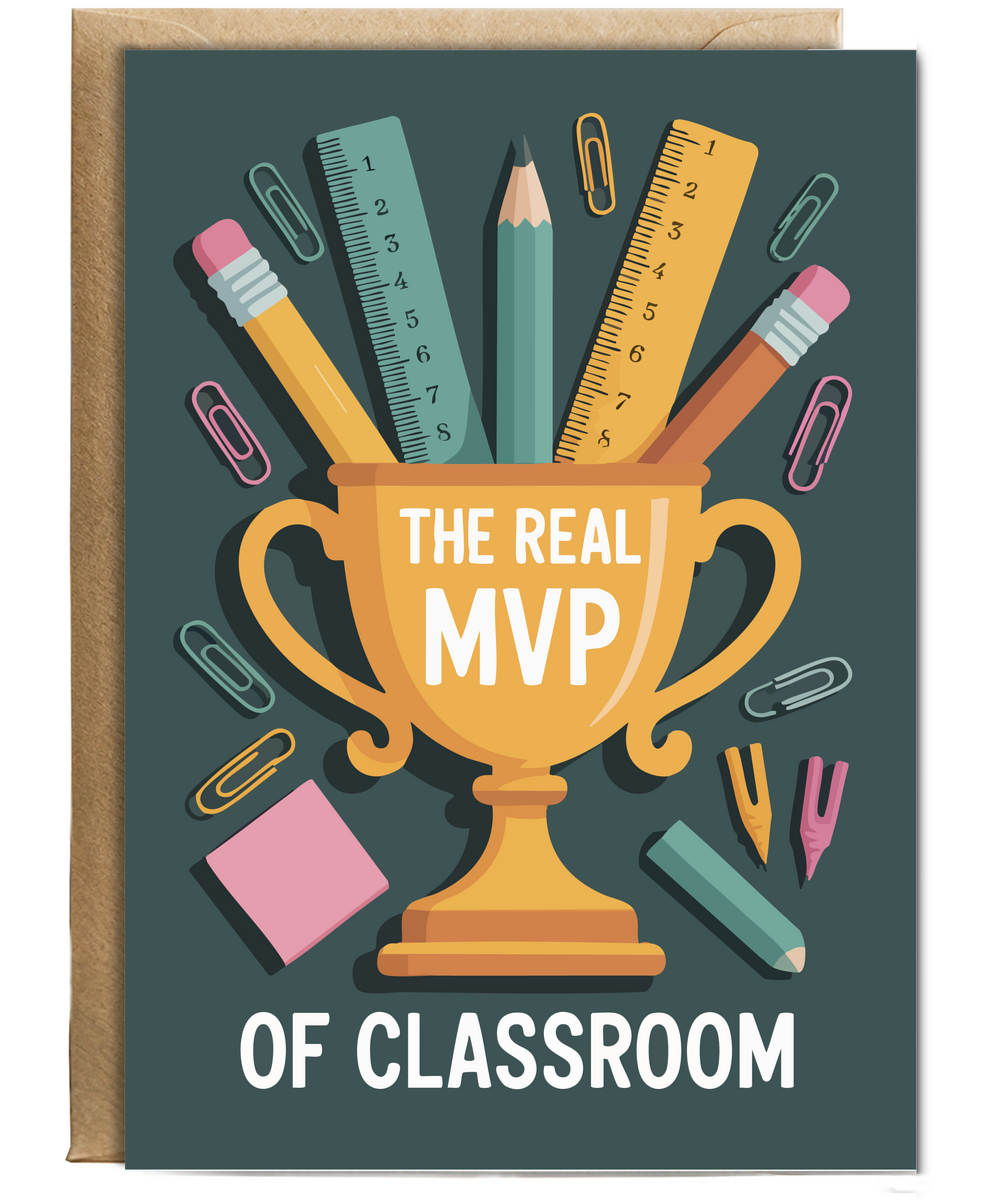 Teacher the best mvp of the classroom
