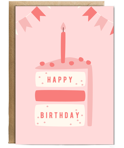 minimalistic girly Happy Birthday