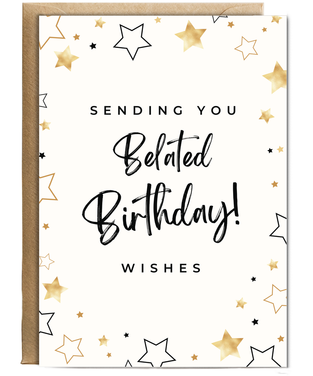 sending you belated birthday wishes
