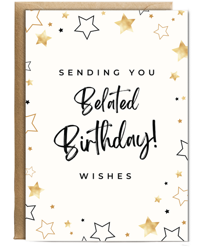 sending you belated birthday wishes