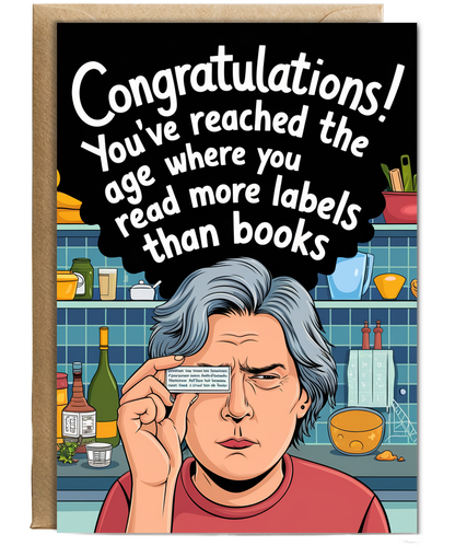 Congratulations Read More Labels Than Books