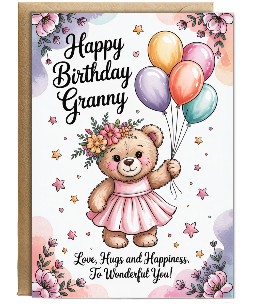 happy birthday GRANNY, love, hugs and happiness, to wonderful YOU