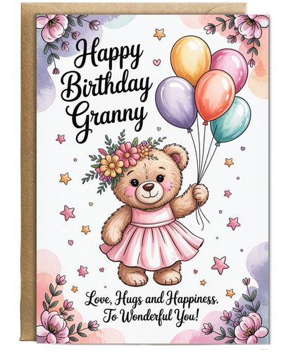 happy birthday GRANNY, love, hugs and happiness, to wonderful YOU