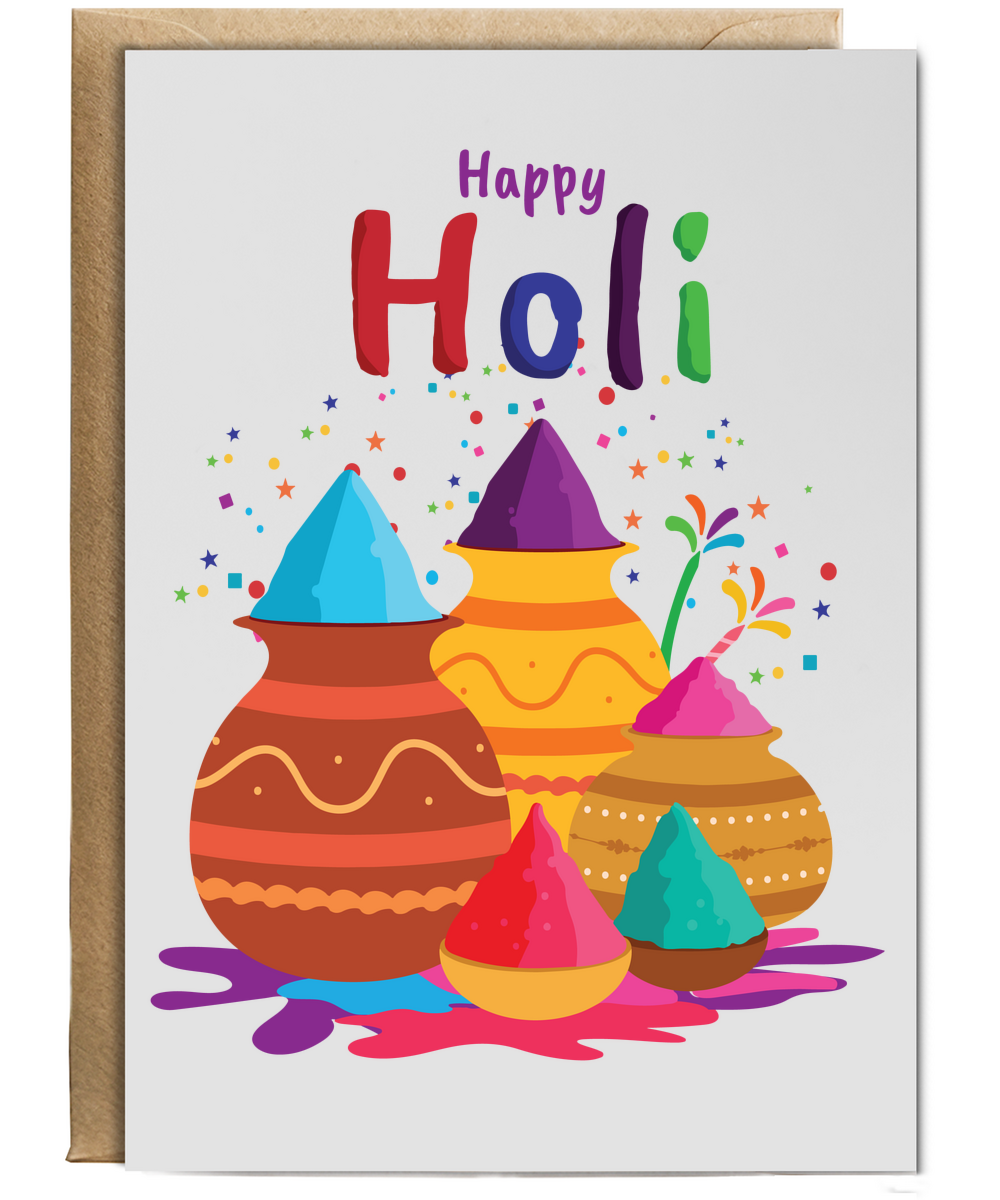 Holi festival powder paint