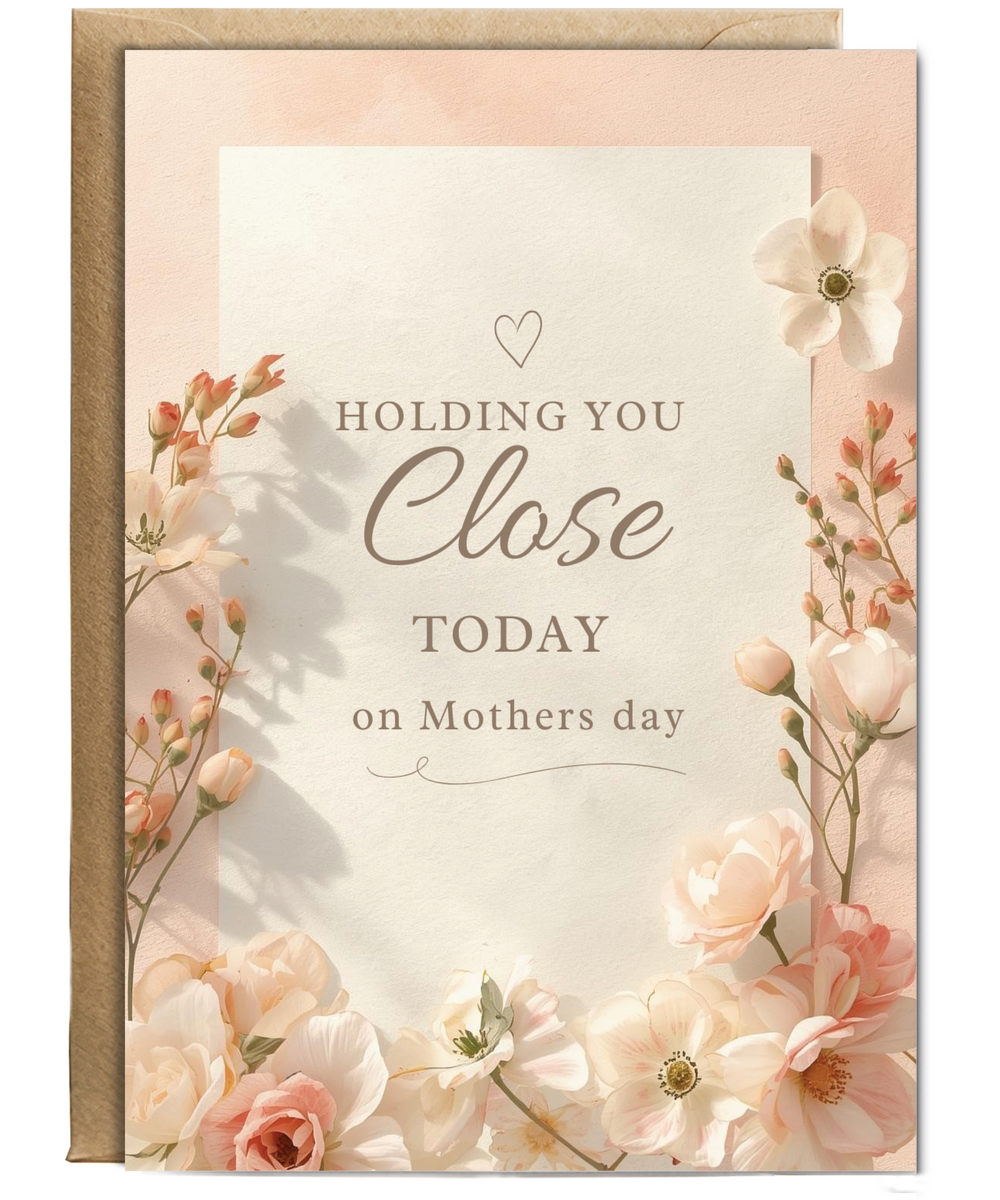 Mothers day holding you close