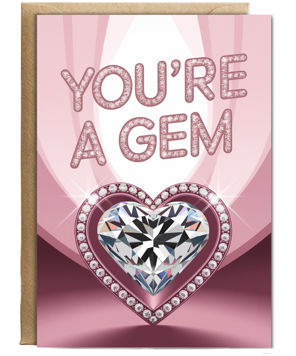 You’re a gem Greeting Card