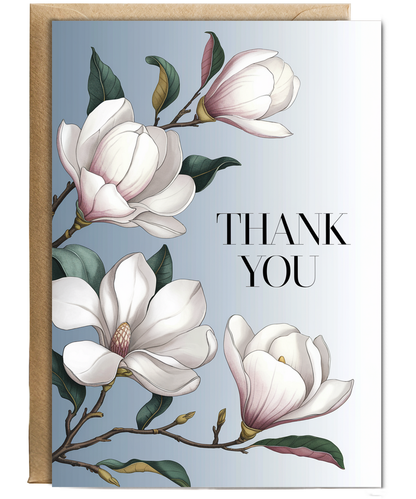Thank You - Magnolia Blossoms