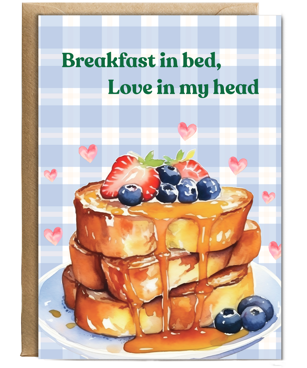Breakfast in bed, Love in my head