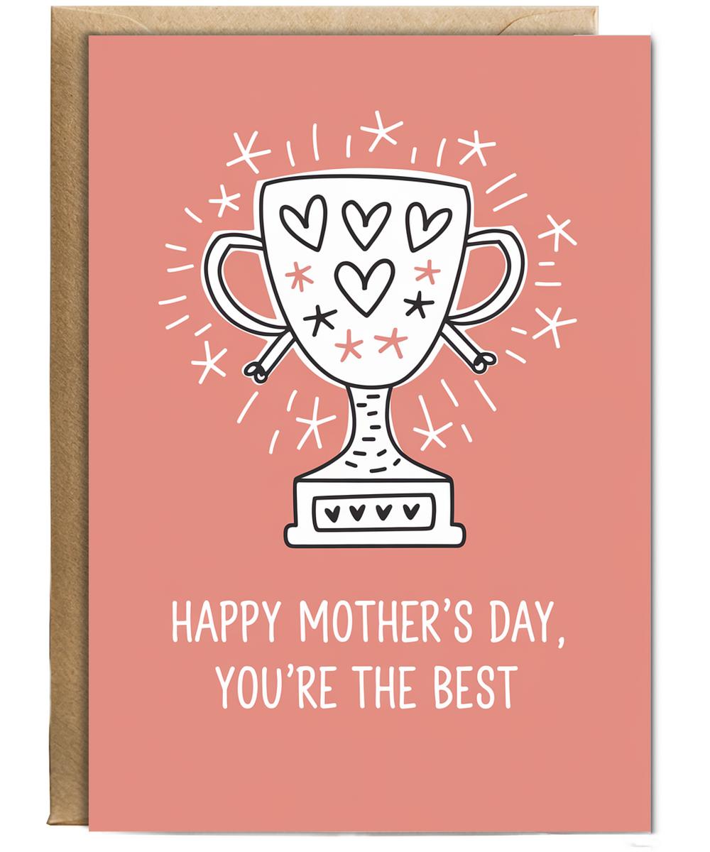 Happy Mother's Day Card You're the Best