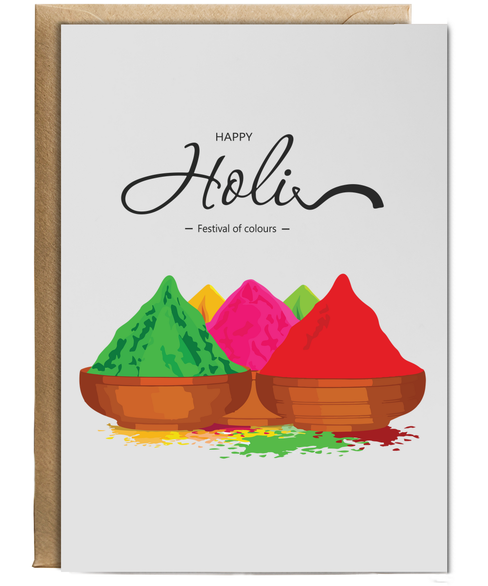 Holi festival of colours powder paint