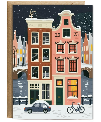 Amsterdam christmas street