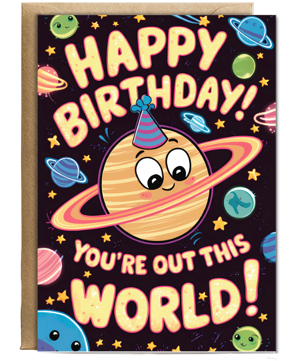 Happy Birthday! You’re Out of This World!