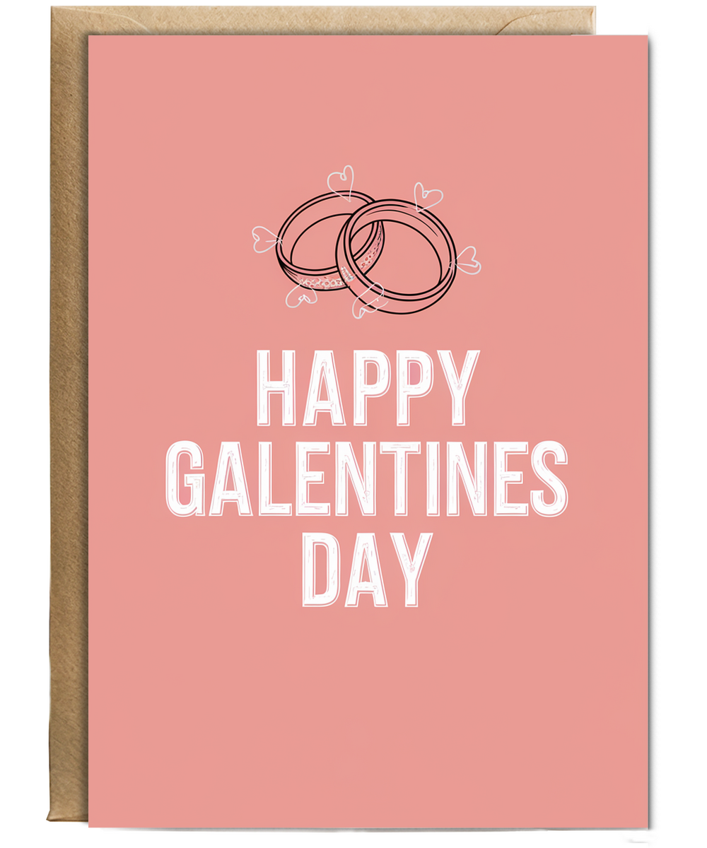 Happy Galentines Day Card Best Friends