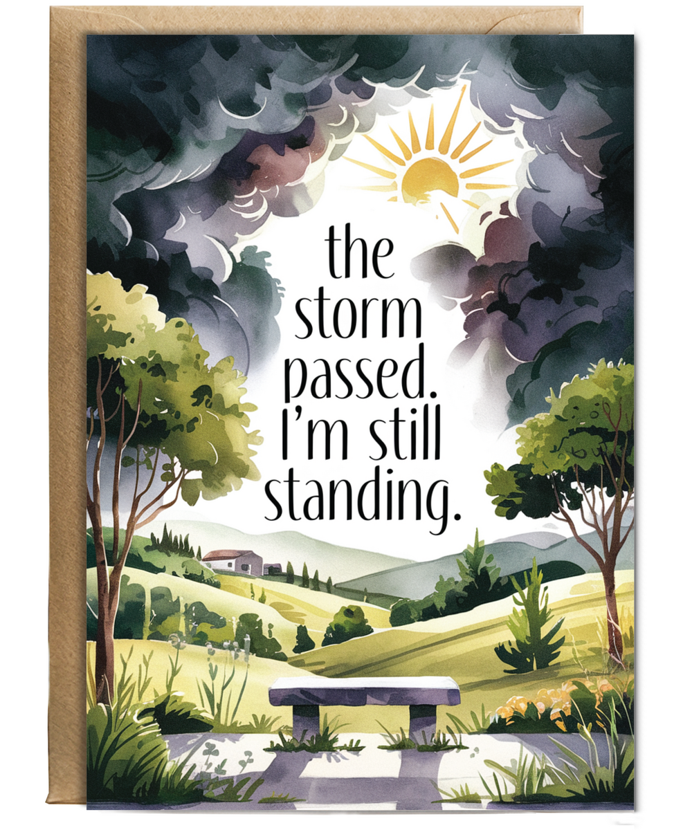 Divorce storm has passed and im still standing