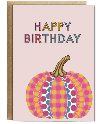 Happy Birthday card Kusama for her