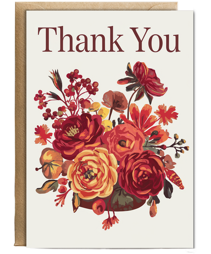 Thank You - Autumn Blossom