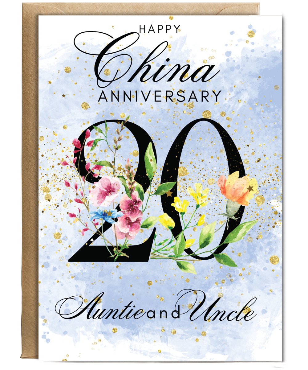 A5 China anniversary Auntie Uncle