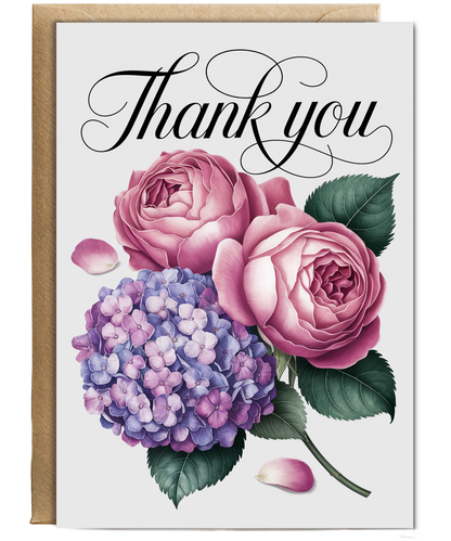Thank You - Rose and Hydrangea Design