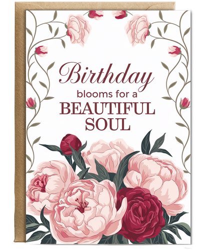 Birthday blooms for a beautiful soul