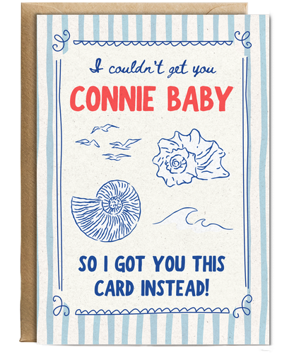 I couldn't get you connie baby so I got you this card