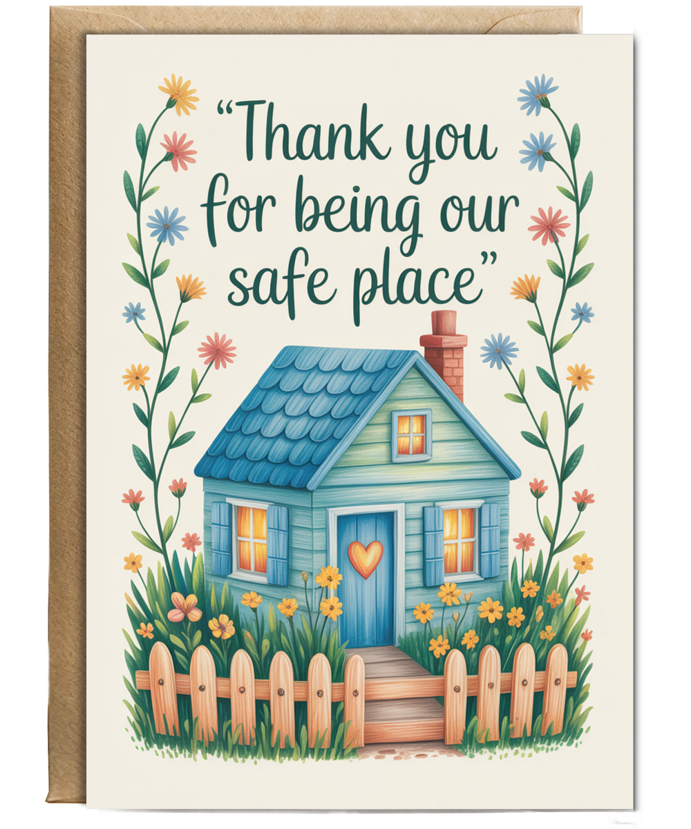 Thank you for being our safe place