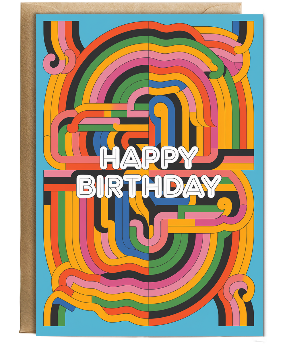 Vibrant Abstract Swirls