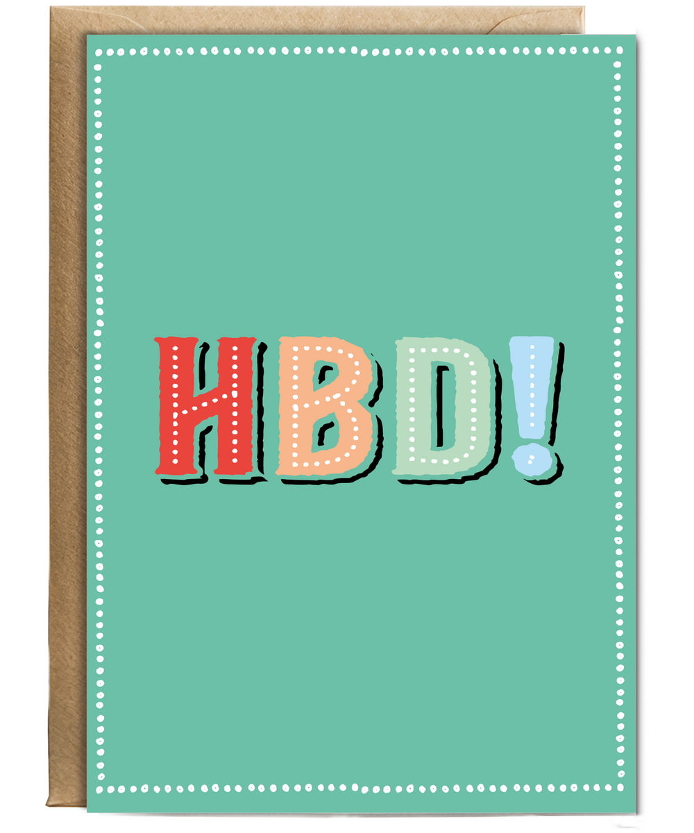 HBD Happy Birthday
